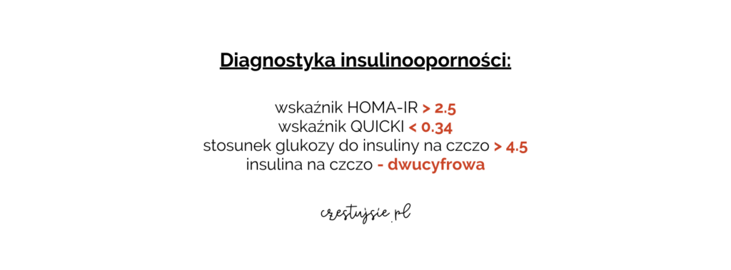 diagnostyka insulinooporności